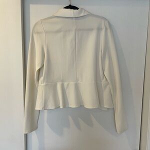 White Lightweight Blazer - XL
